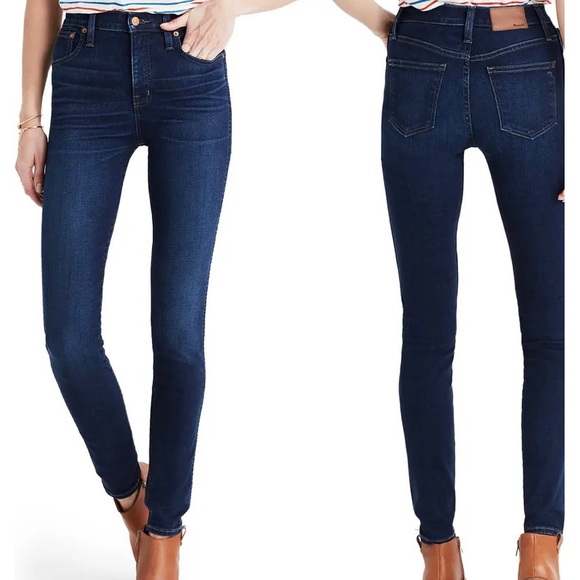 Madewell 10” high rise skinny jean - Picture 1 of 6